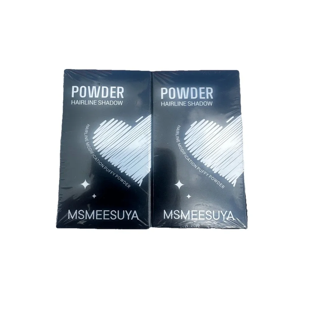 MSMEESUYA 2PK Hairline Shadow Powder 06 Ash Brown Waterproof Root Touch Up 4g